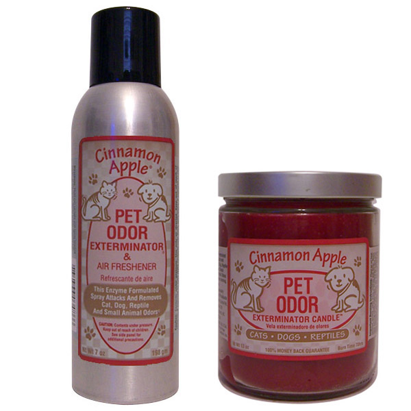 Pet Odor Exterminator Combonation Package - Cinnamon Apple